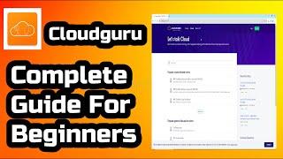 Cloud Guru Tutorial - How to Login and Use Cloud Guru aws