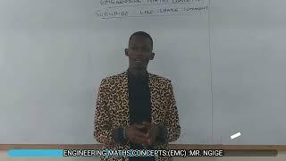 ENGINEERING MATHS CONCEPTS INTRO (EMC)
