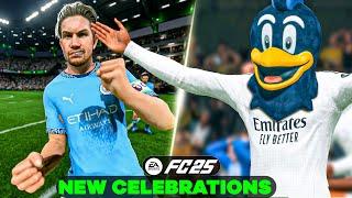 FC 25 - NEW CELEBRATIONS TUTORIAL! #fc25 #celebrations #fifa #mascots