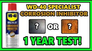 1 YEAR REVIEW - WD-40 Specialist Corrosion Inhibitor - Protects Metal From Rust for One Year ???