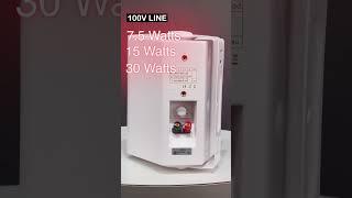 ATI WS-530W | Wall Mount Loud Speaker with Deep Bass & Crisp Treble | 30W Power Audio #trendingshort
