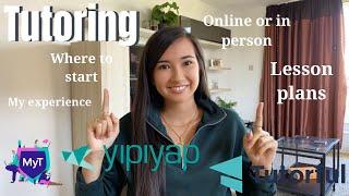 HOW TO BECOME A TUTOR: company or private, online or in person, Yipiyap | Becca and Soph