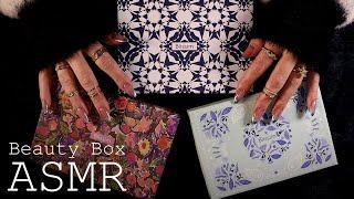 ASMR  TRIPPLE  Beauty Box Unboxing  Blissim  ( soft spoken, tapping, scratching)