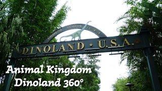 Disney World Animal Kingdom Dinoland USA 4k 360 video | FL Attractions 360