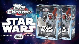 ITS BACK! Opening 2x 2024 Star Wars Topps Chrome Blaster Boxes!