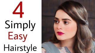 4 Simply easy hairstyles for girls - new hairstyle