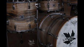 Lignum Drums / Poplar Jazz kit steam bent kit