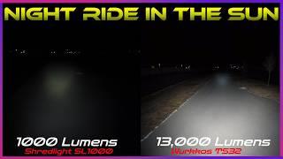 Brightest Light For Night Riding . Wurkkos TS32. 13000 Lumens. BEST LED Flash Light At $86 (Sales)