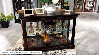 Howard Miller Underhill III Curio Cabinet 680596 at Home Bars USA