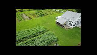 Aerial View of The Gardener’s Workshop Farm