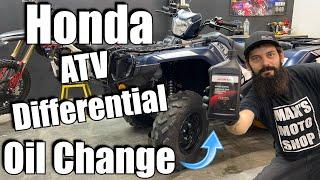 Honda TRX 520 / 420 Diff Oil Change How To Step-By-Step Guide