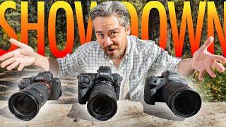 Canon R5 Mark II vs Nikon Z8 vs Sony a7R V: High Resolution RUMBLE!