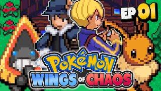 Pokemon Wings of Chaos Part 1 New Rom Hack Gameplay Walkthrough