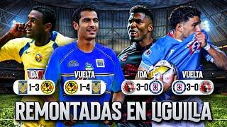 Las 5 Remontadas mas INCREÍBLES en Liguilla