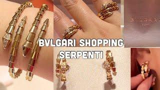 Bvlgari Shopping: Serpenti Bracelet, Ring, Earrings, B.zero1 Earrings, Bvlgari Bags, & More