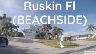 RUSKIN, FLORIDA | BEACHSIDE- DRIVE AROUND TOUR 2021