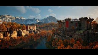 Autumn Castle: A Medieval Stronghold | Unreal Engine 5