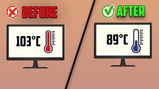  How to Fix CPU Overheating And Thermal Throttling In 5 minutes!