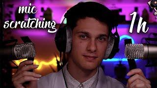 ASMR No Talking | 1h mic scratching intense