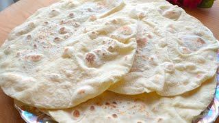 ANNEMİN YARIM ASIRLIK LAVAŞ (YUFKA EKMEĞİ)TARİFİ /lavash bread recipe / pratik yemek tarifleri