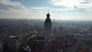 Leipzig, Germany (Unedited drone footage)