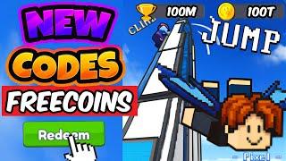 *NEW CODES* ALL WORKING CODES FOR CLIMB AND JUMP TOWER JUNE 2025! ROBLOX CLIMB AND JUMP TOWER CODES