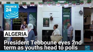 Algerian youths vote in presidential election as incumbent eyes easy win • FRANCE 24 English