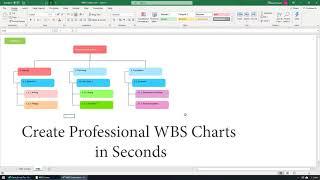 WBS Chart Creator - Create a WBS Chart