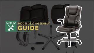 COLAMY Office Chair 2822 Assembly Guide 2023