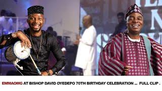 EMMAOMG AT BISHOP DAVID OYEDEPO 70TH BIRTHDAY CELEBRATION ...  FULL CLIP .