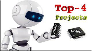 Top 4 CD4017 Diy Electronics Projects | Awesome Top 5 Projects | Experiments & Homemade Projects