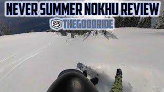 Never Summer Nokhu Snowboard Review by James and Davey