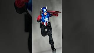 Unboxing Marvel Legends Bucky Barnes as Captain America #buckycap #review #unboxing #hasbro #toys