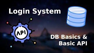 Basic DB & API - Login System | #01 | Code Journey