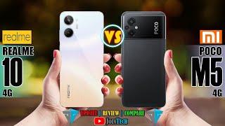 REALME 10 4G VS XIAOMI POCO M5 4G SPECIFICATIONS COMPARISON