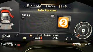 Audi TT TPMS Light reset. How to reset the tyre warning light 2017 2018