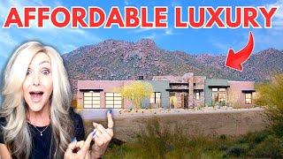 Touring HUGE New Construction Homes Near Phoenix AZ – Jaw-Dropping Views!