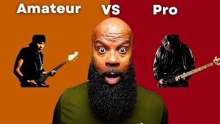 Amateur Vs Pro Musicians