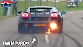 Modified Cars leaving Car Show! - 1250HP Gallardo, Skyline, 1000HP Turbo S, Supra, RS3,...