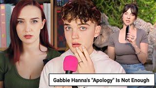 rachel oates calls out gabbie hanna's apology