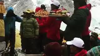 Sherpa - Pray Before climbing Everest