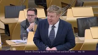 Government Debate: Protecting and Growing Scotland’s Iconic Food and Drink Sector - 18 March 2025