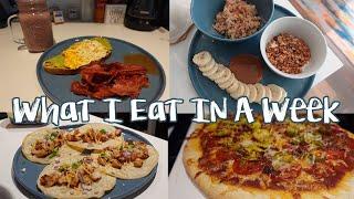 What I Eat in a Week l Breakfast, Lunch, & Dinner!