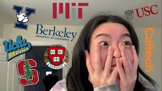 COLLEGE DECISION REACTIONS 2022 (Harvard, MIT, Yale, Stanford, Caltech, and more!!!)