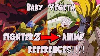 ALL Baby Vegeta (Super Baby 2) Anime References Dragon Ball FighterZ!