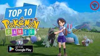 Top 10 best Pokemon high graphics open world games for Android | Best Pokemon games online/offline