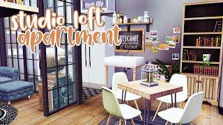 studio loft apartment renovation  the sims 3 speed build