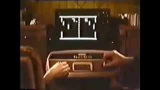 Pong - Video Game Console/TV Game Commercial 1976