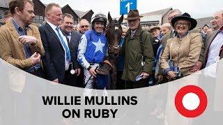 Willie Mullins reacts to Ruby Walsh's retirement