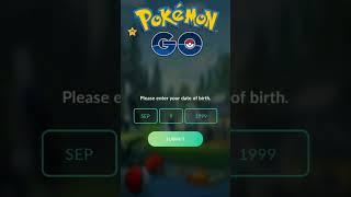 #how to login Pokemon go #pokemon #shorts #short video